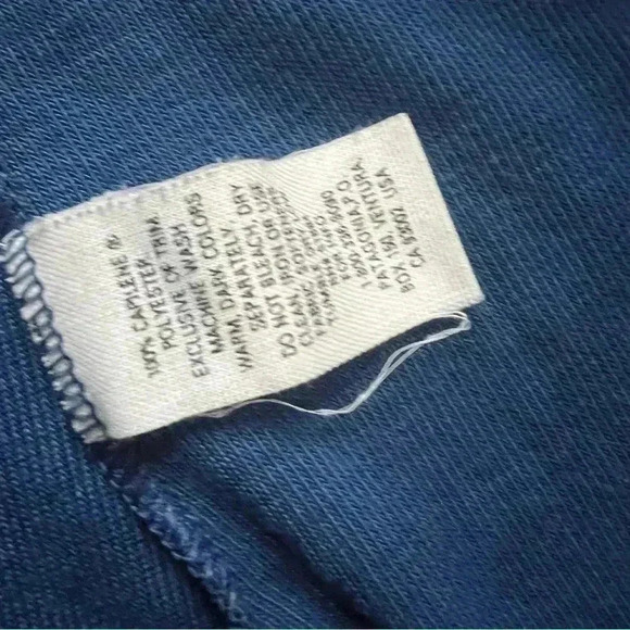 Patagonia Capilene Base Layer Leggings Blue Wm Sz Small Light Weight Polyester - Picture 10 of 16